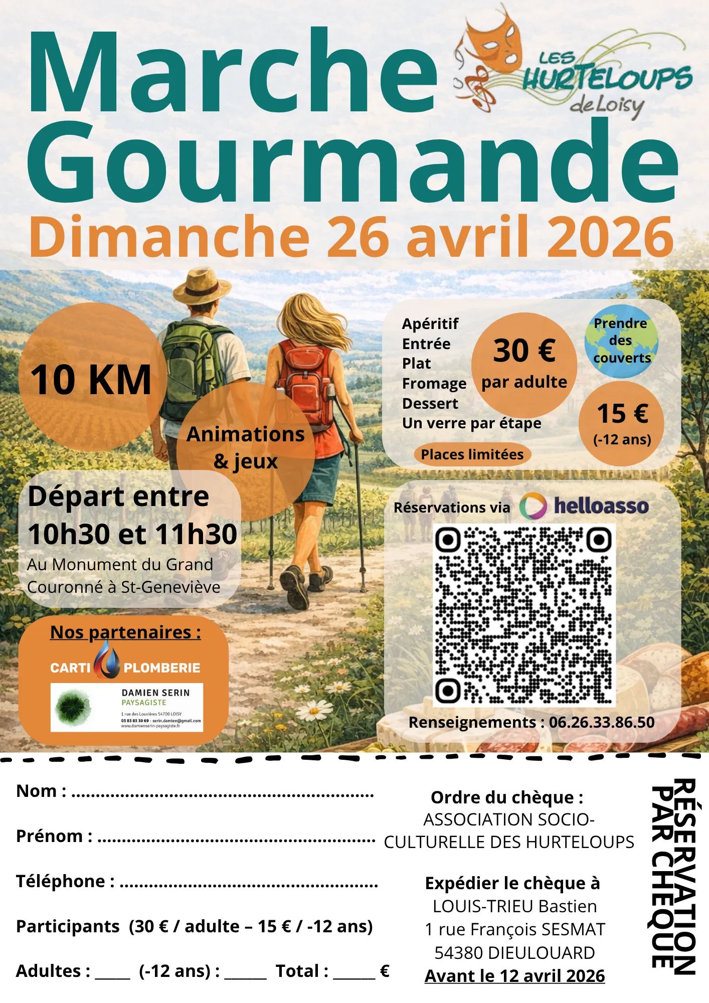 Marches gourmandes dans la Meurthe-et-Moselle - agenda 2026