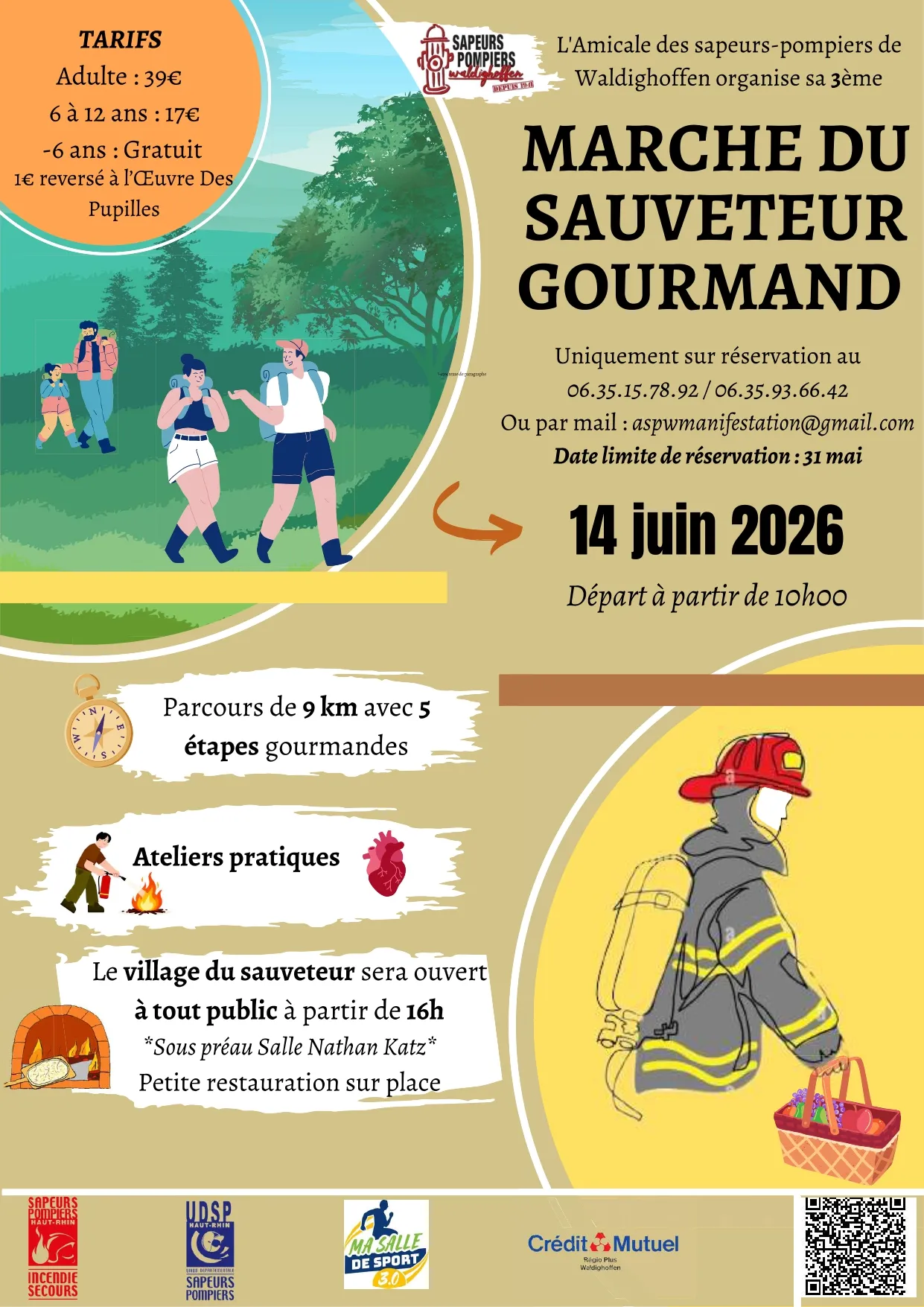 3ème Marche du Sauveteur Gourmand de Waldighoffen
